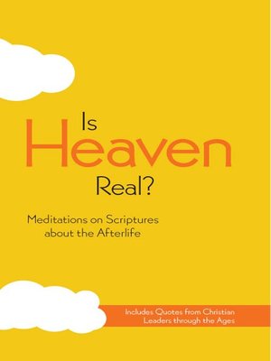 cover image of Is Heaven Real?